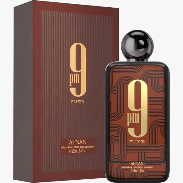 AFNAN 9 PM ELIXIR PARFUM INTENSE 3.4 U